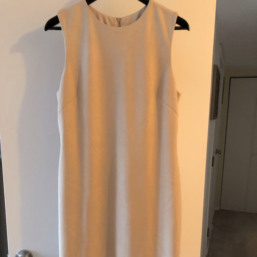 Antonio Melani faux suede fitted dress